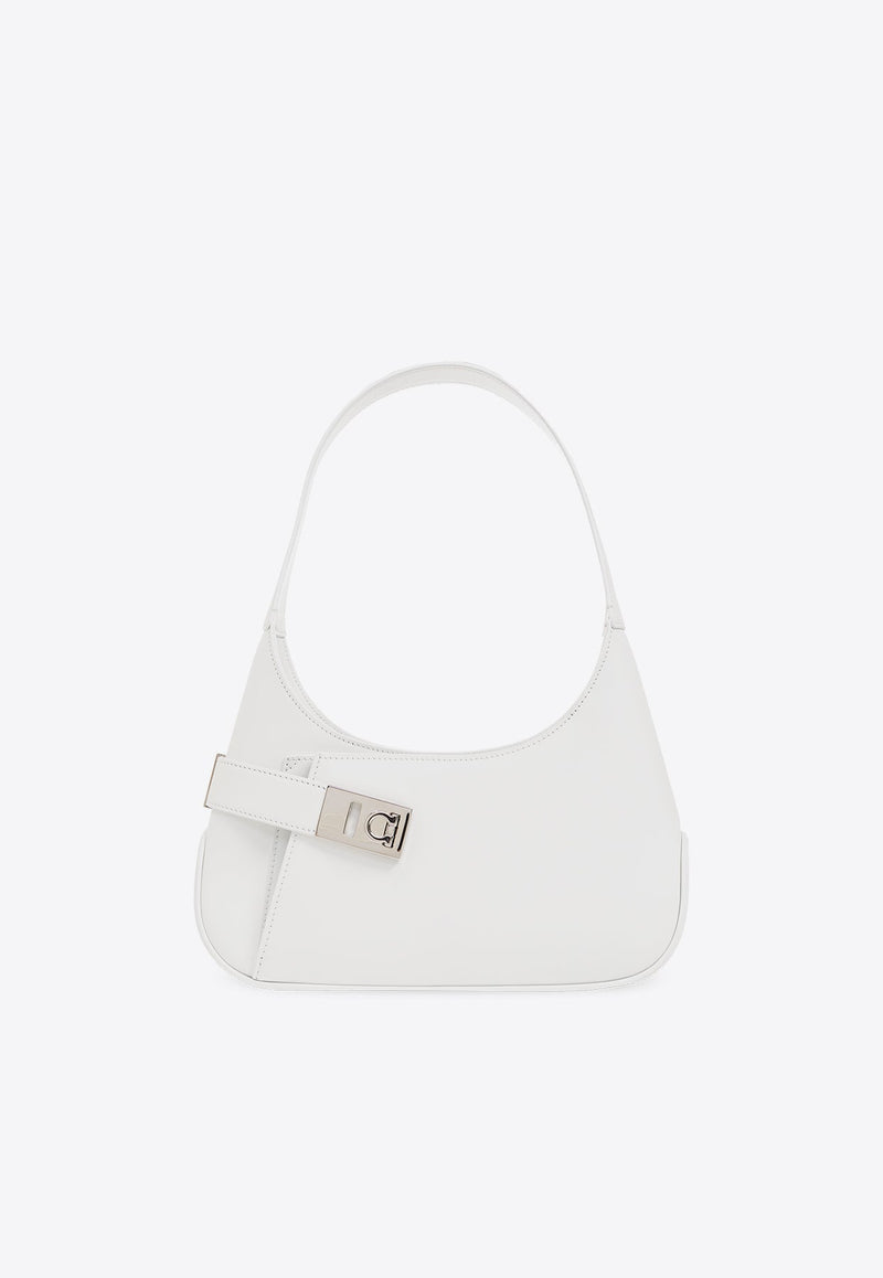 Medium Archive Calf Leather Shoulder Bag