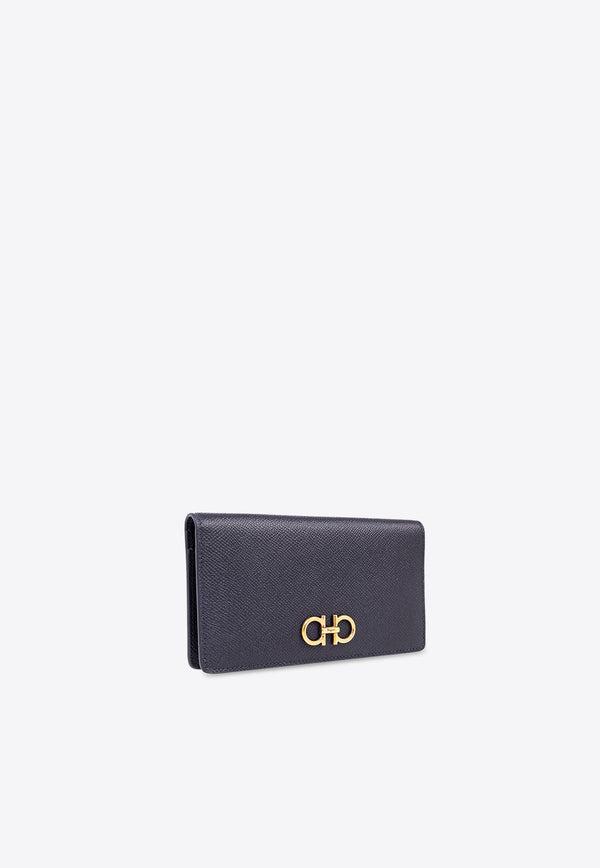 Gancini Leather Cardholder