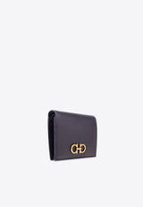 Gancini Calf Leather Wallet