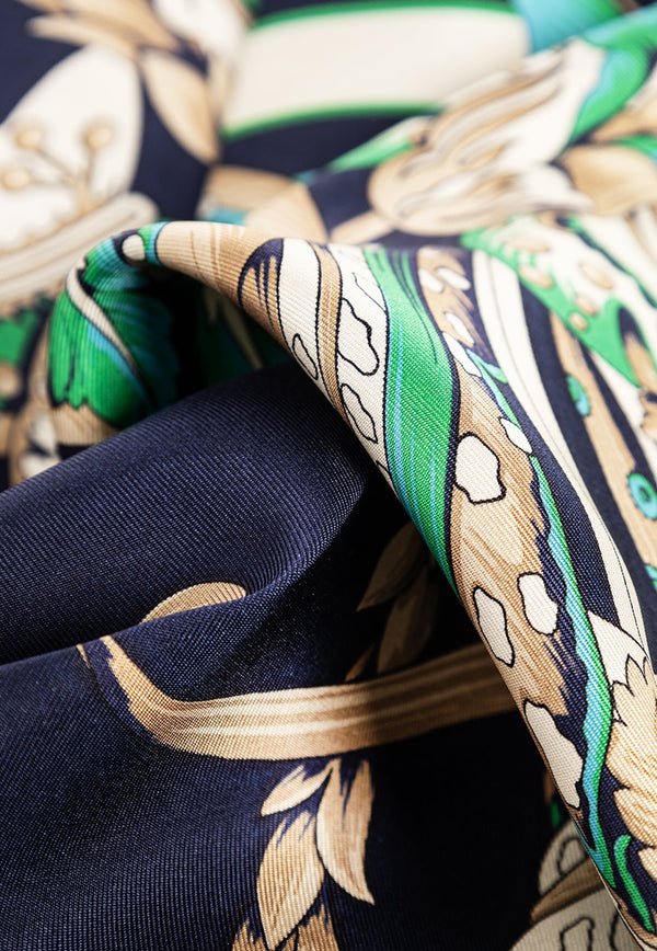 Printed Silk Scarf