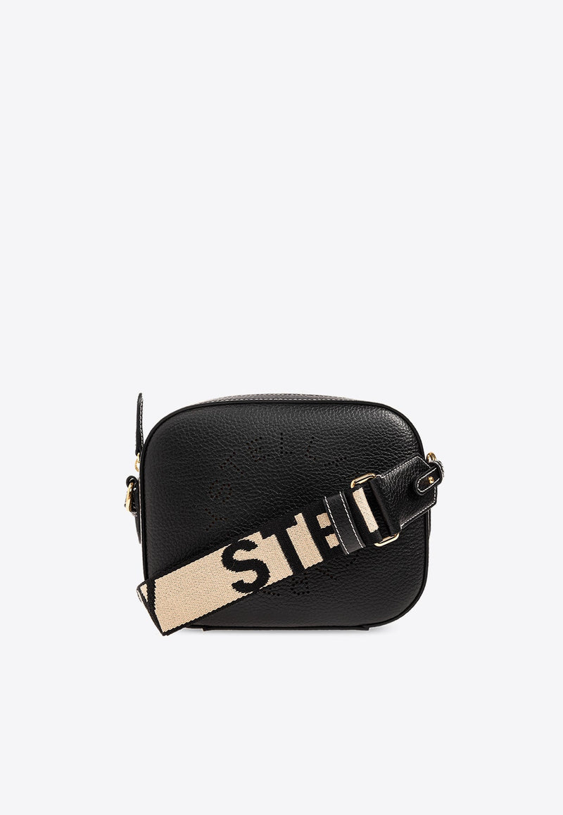 Mini Perforated Logo Crossbody Bag