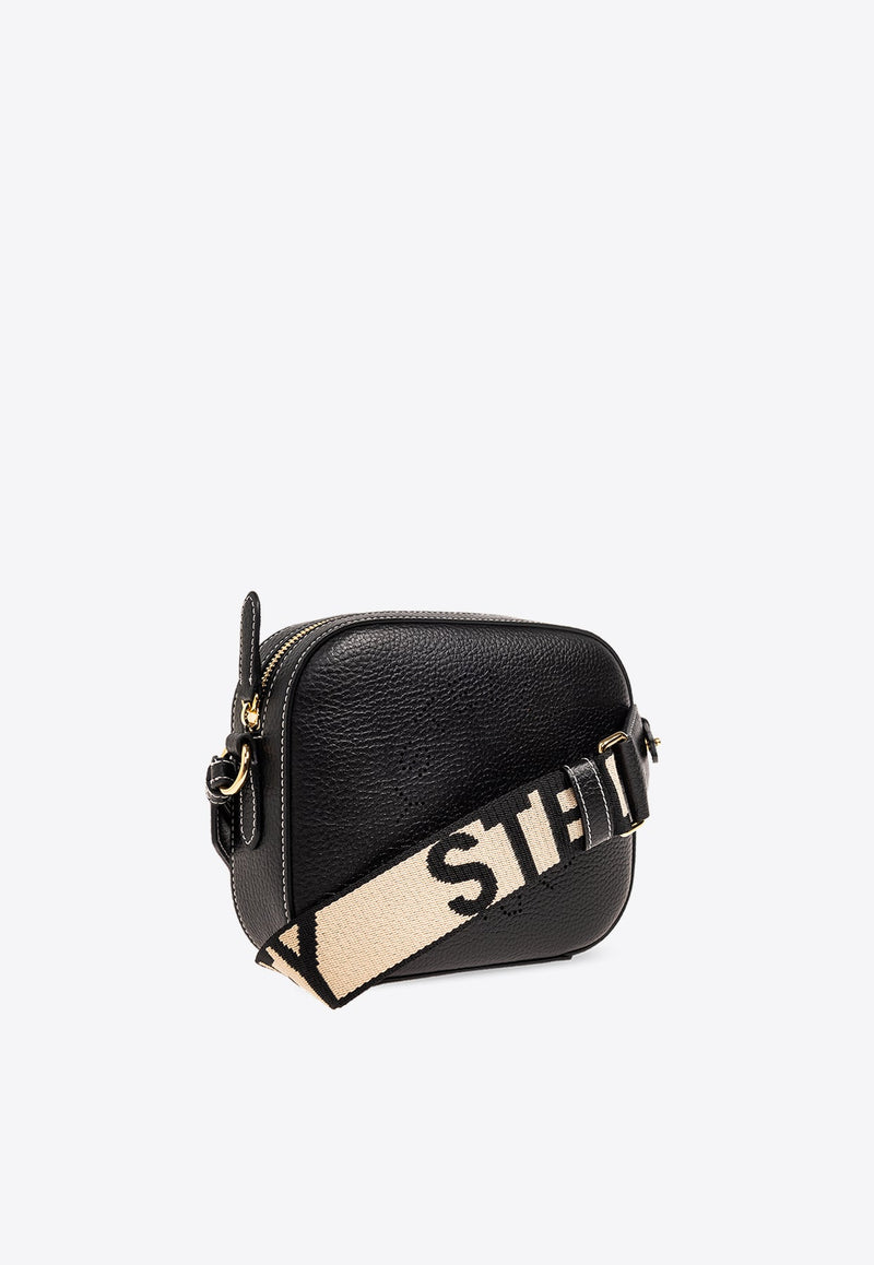 Mini Perforated Logo Crossbody Bag