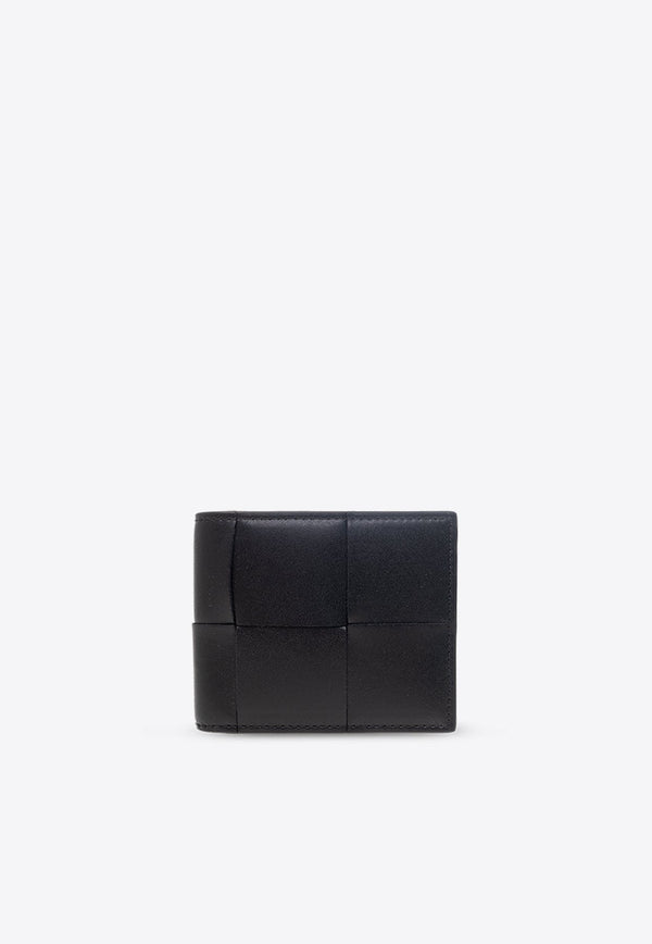 Cassette Intrecciato Leather Bi-Fold Wallet