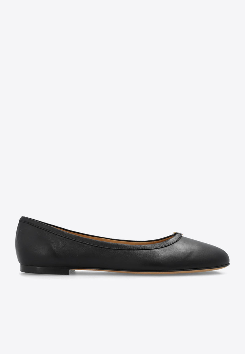 Marcie Calf Leather Ballet Flats