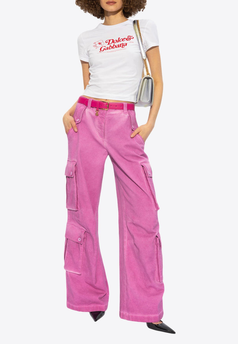 Straight-Leg Cargo Pants