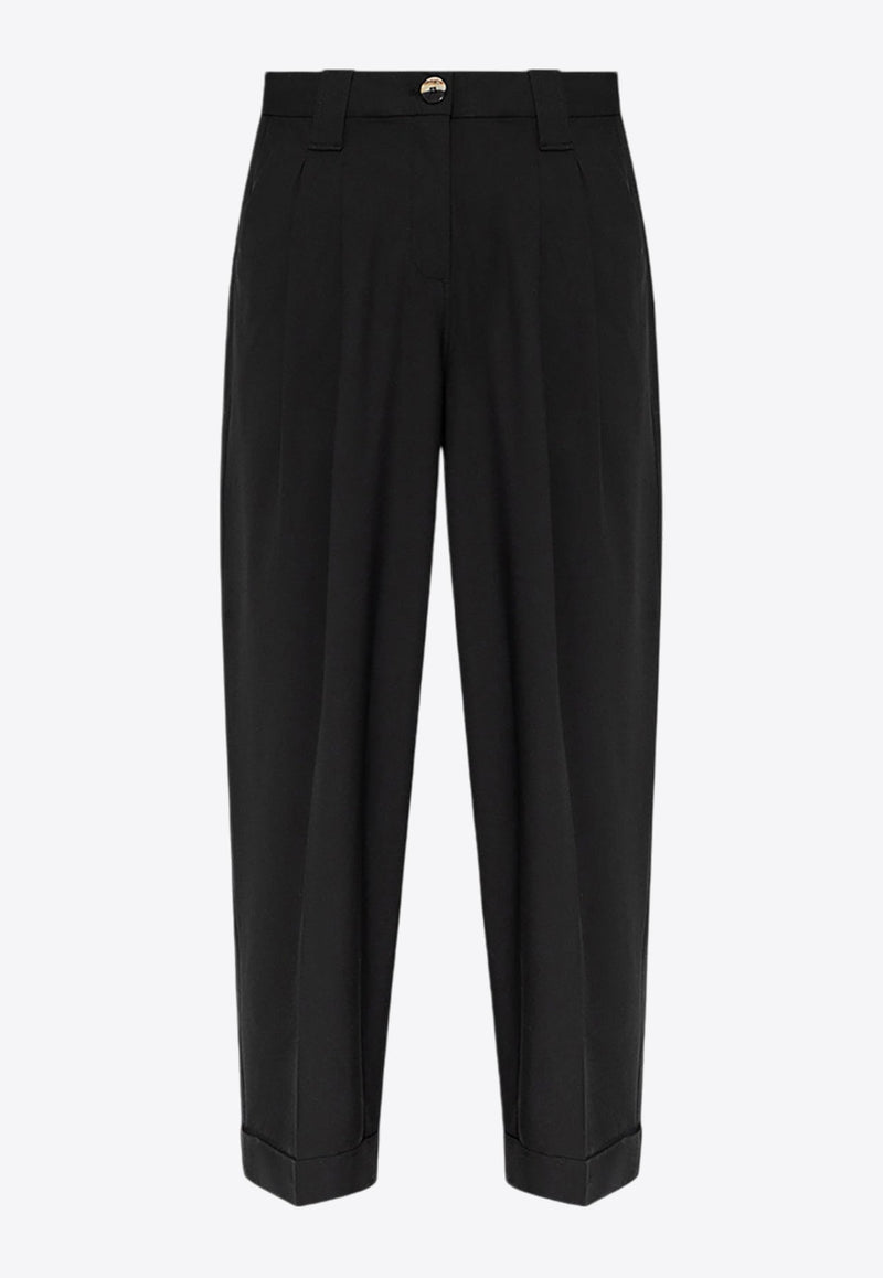 Straight-Leg Tailored Pants