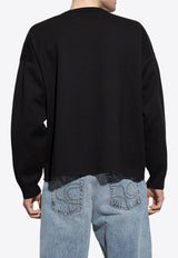 Anagram Embroidered Sweater