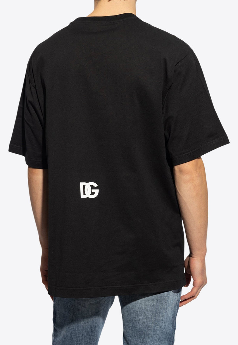 DG Logo Patch Crewneck T-shirt