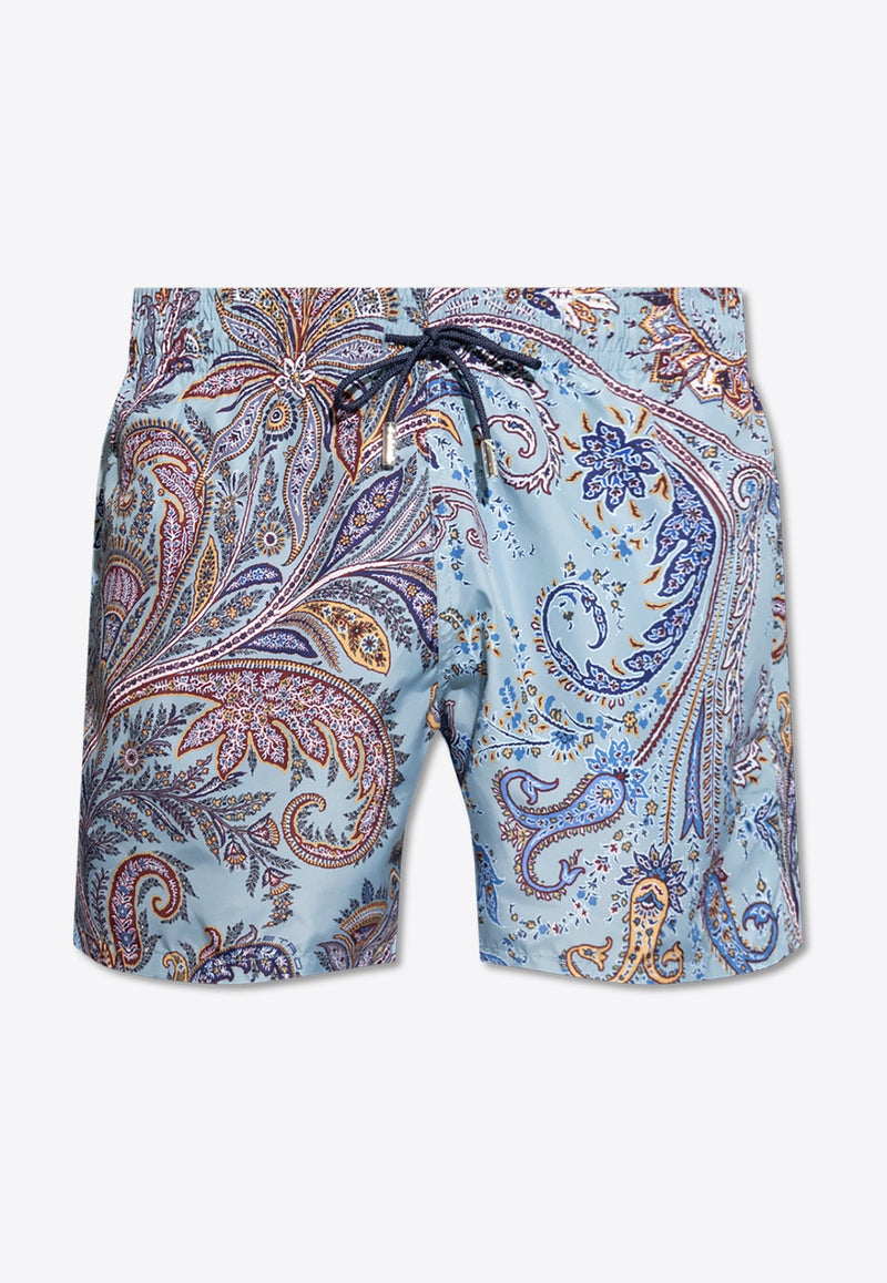 Paisley Print Swim Shorts