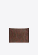 Paisley Jacquard Clutch Bag