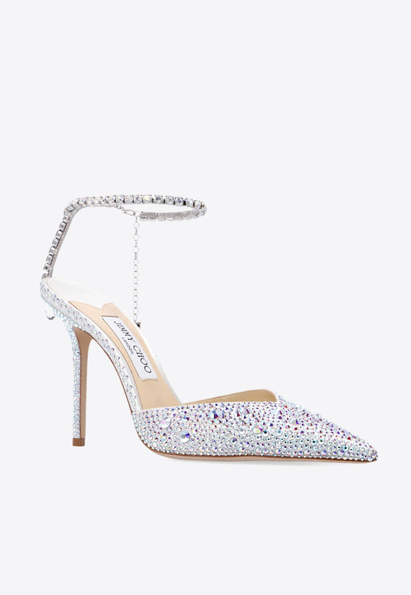 Saeda 100 Crystal Embellished Pumps