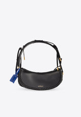 Edge Weaving Leather Shoulder Bag