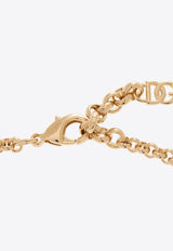 Logo-Plaque Chain Bracelet