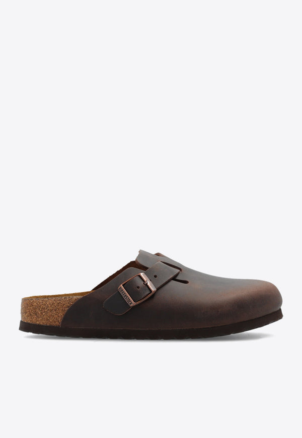 Boston Oiled Leather Mules