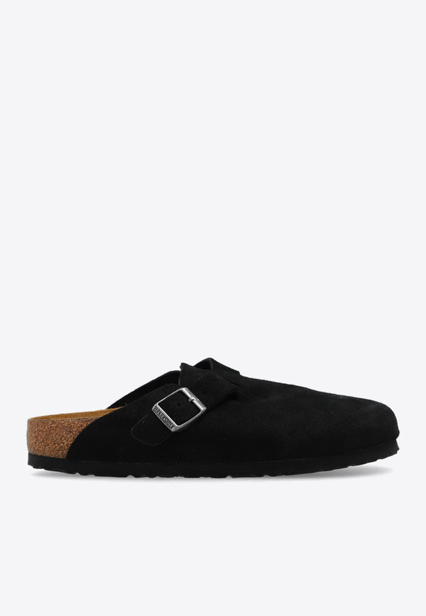 Boston Suede Mules