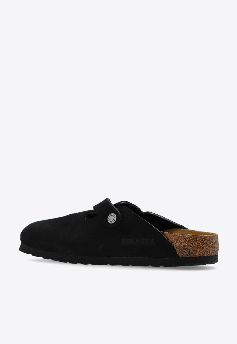 Boston Suede Mules