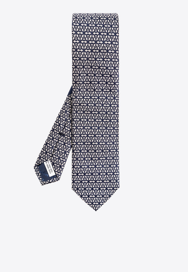 Monogram Silk Tie