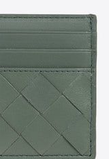 Intrecciato Leather Cardholder