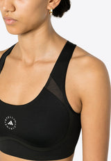 Racerback Logo Sports Bra