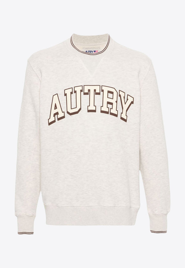 Logo Print Crewneck Sweatshirt