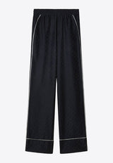 Straight-Leg Pajama Style Pants