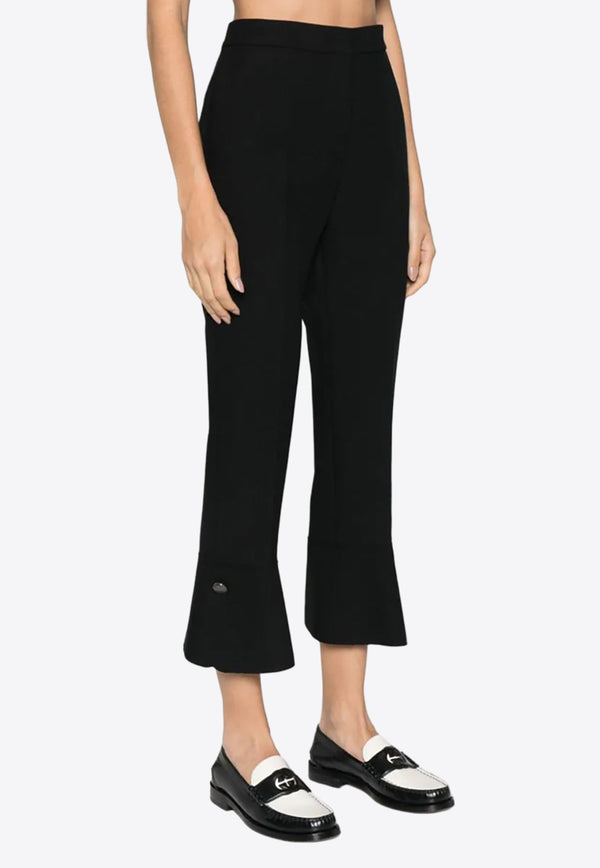 High-Waist Flared Pants