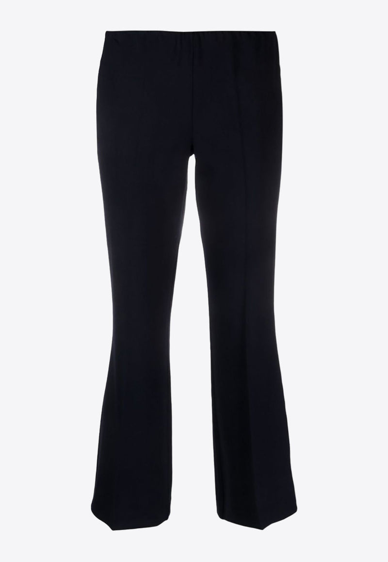 Liliuxy Cropped Flared Wool Pants