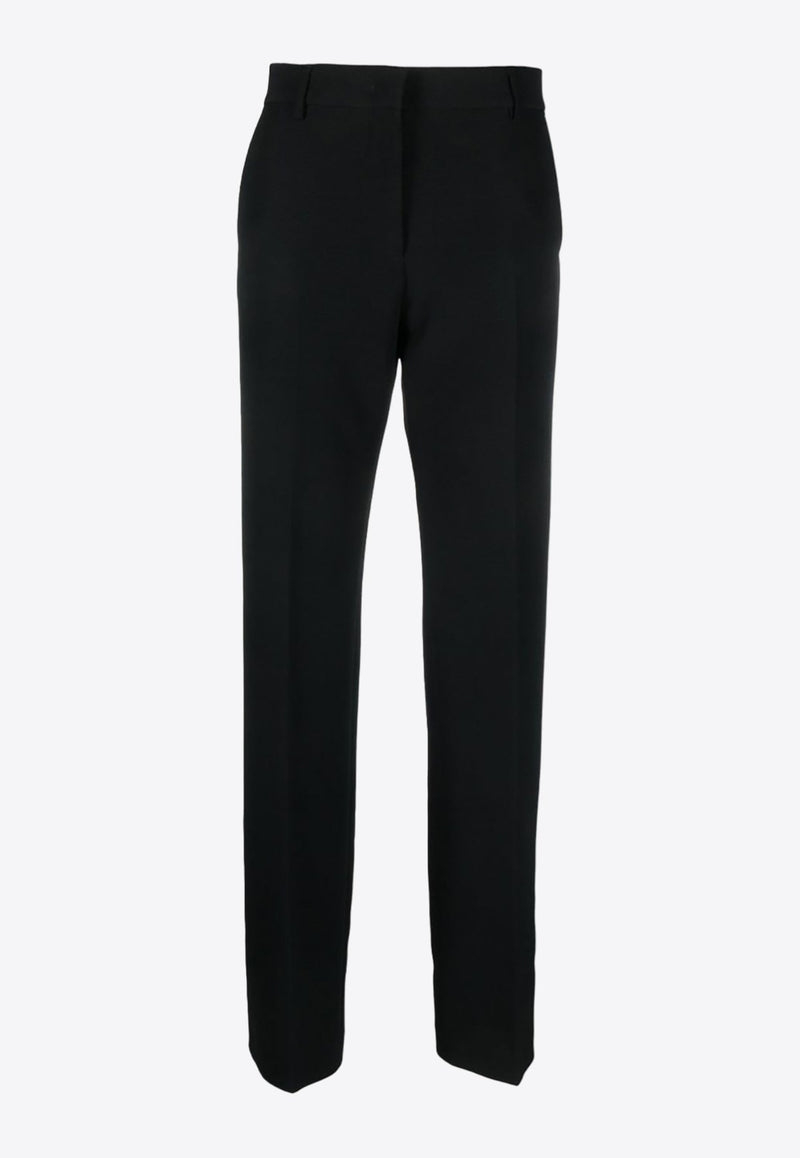 Tailored Straight-Leg Pants