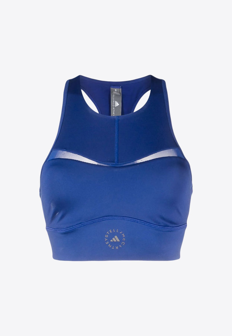 Racerback Logo Sports Bra