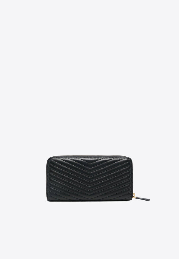 Ryder Quilted Leather Zip-Around Wallet