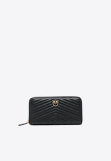 Ryder Quilted Leather Zip-Around Wallet