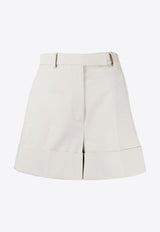 Grosgrain Stripe Knee-Length Shorts