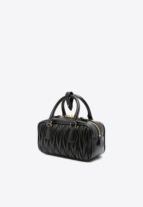 Arcadie Matelassé Nappa Leather Bag