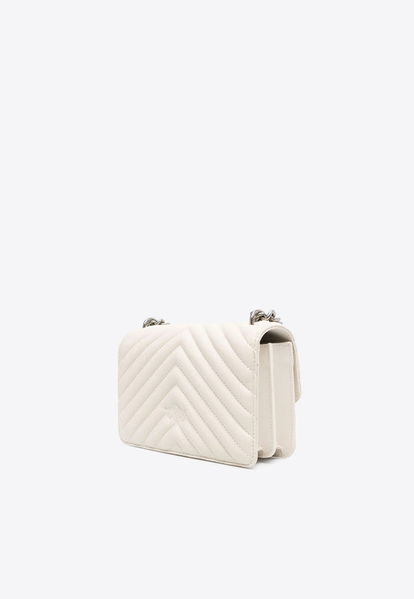 Mini Love One Chevron Shoulder Bag