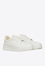 Arcade Grained Leather Sneakers