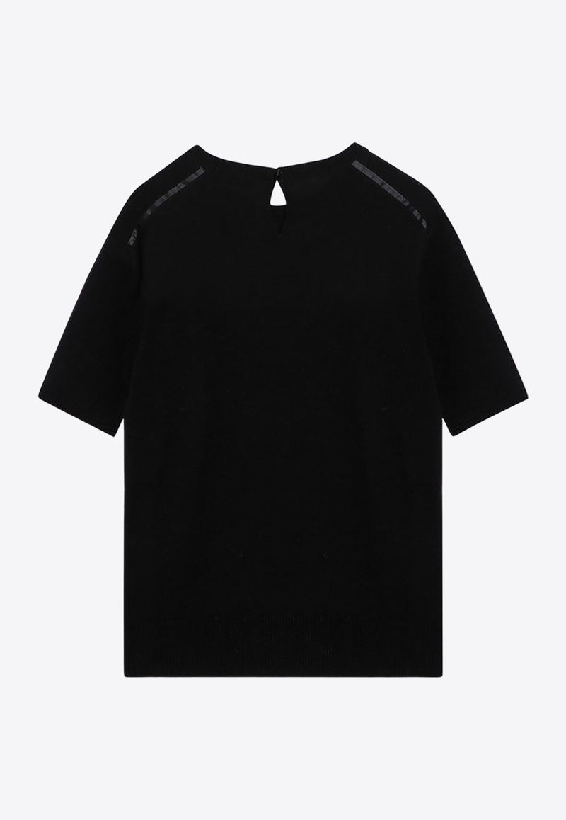 Wool Knit T-shirt