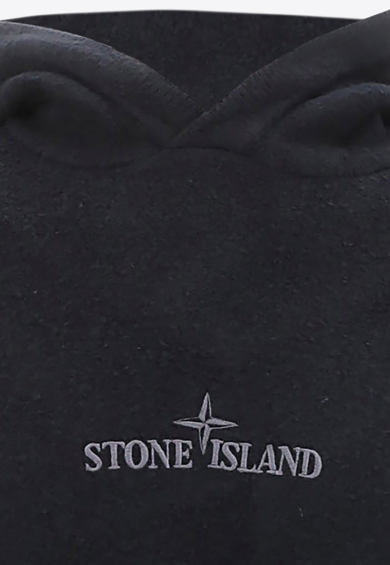 Logo Embroidered Hooded Sweatshirt