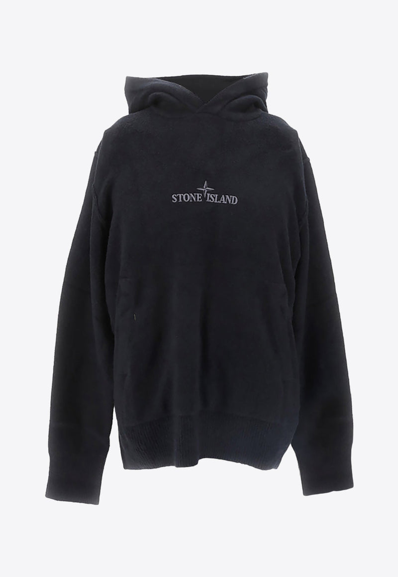 Logo Embroidered Hooded Sweatshirt