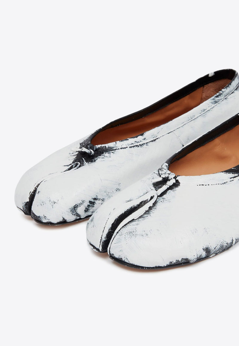 Tabi Leather Ballet Flats