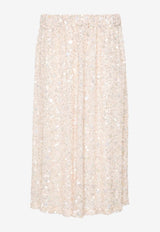 Galassia Sequined Midi Skirt