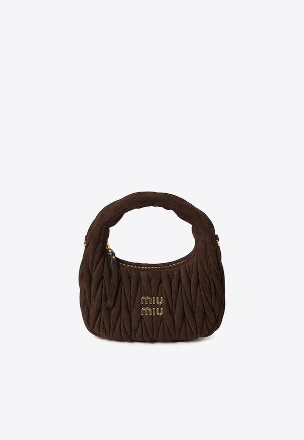 Wander Suede Hobo Bag