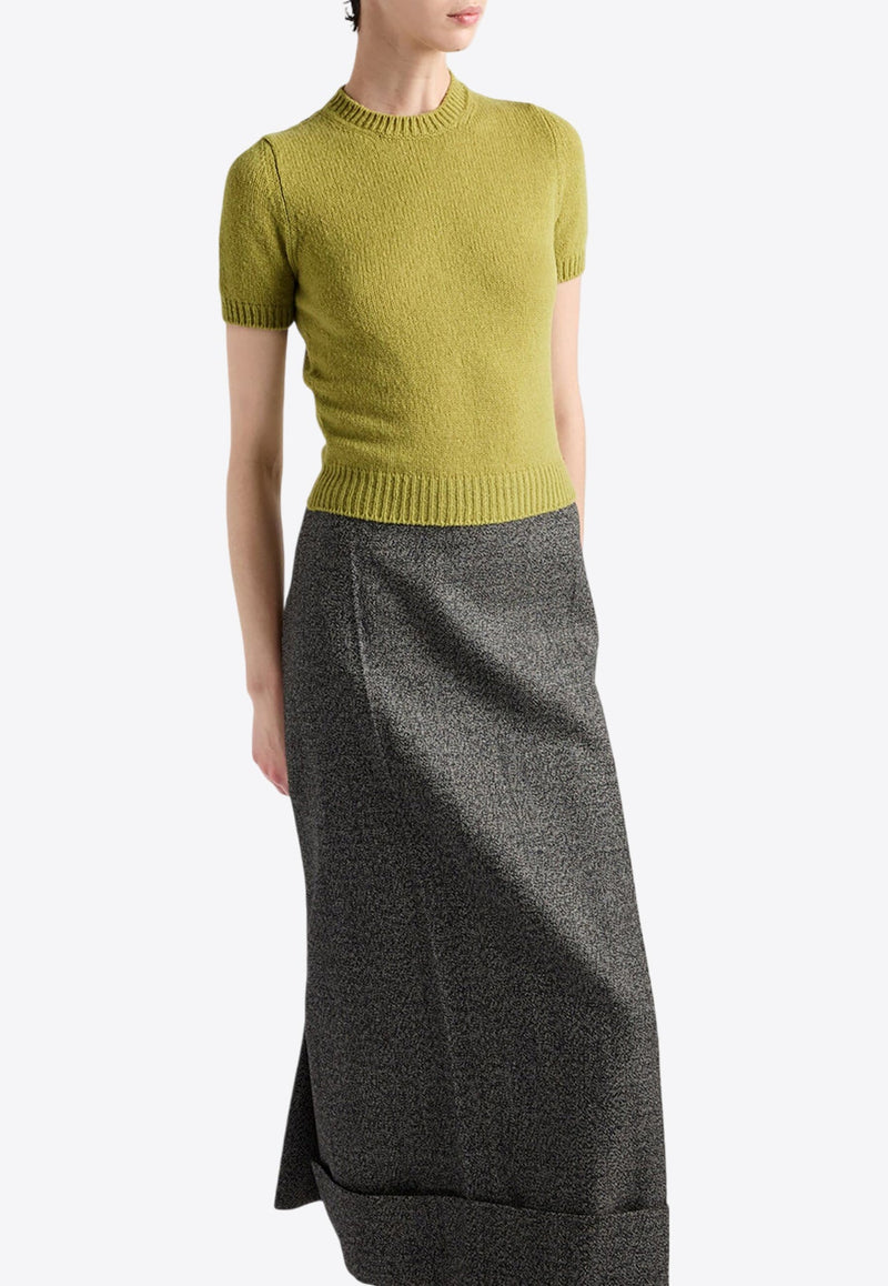 Knitted Cashmere Top