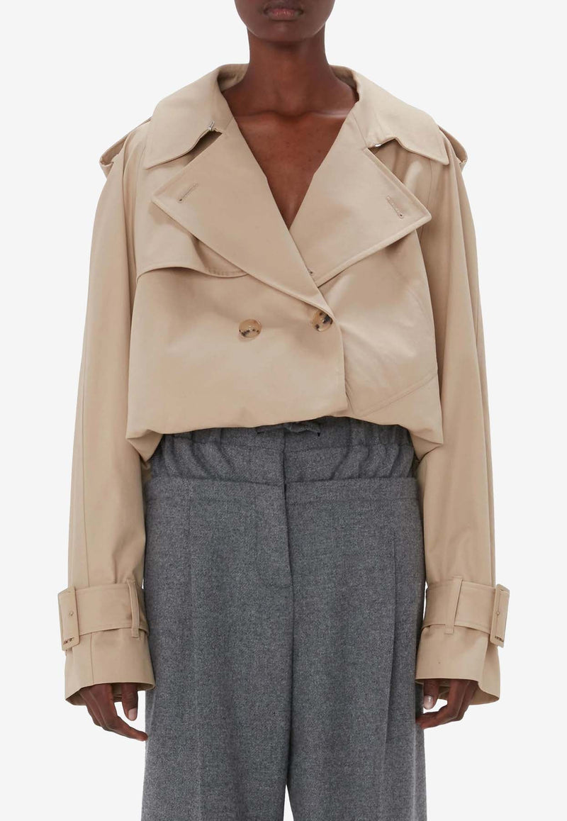 Cropped Trench Coat