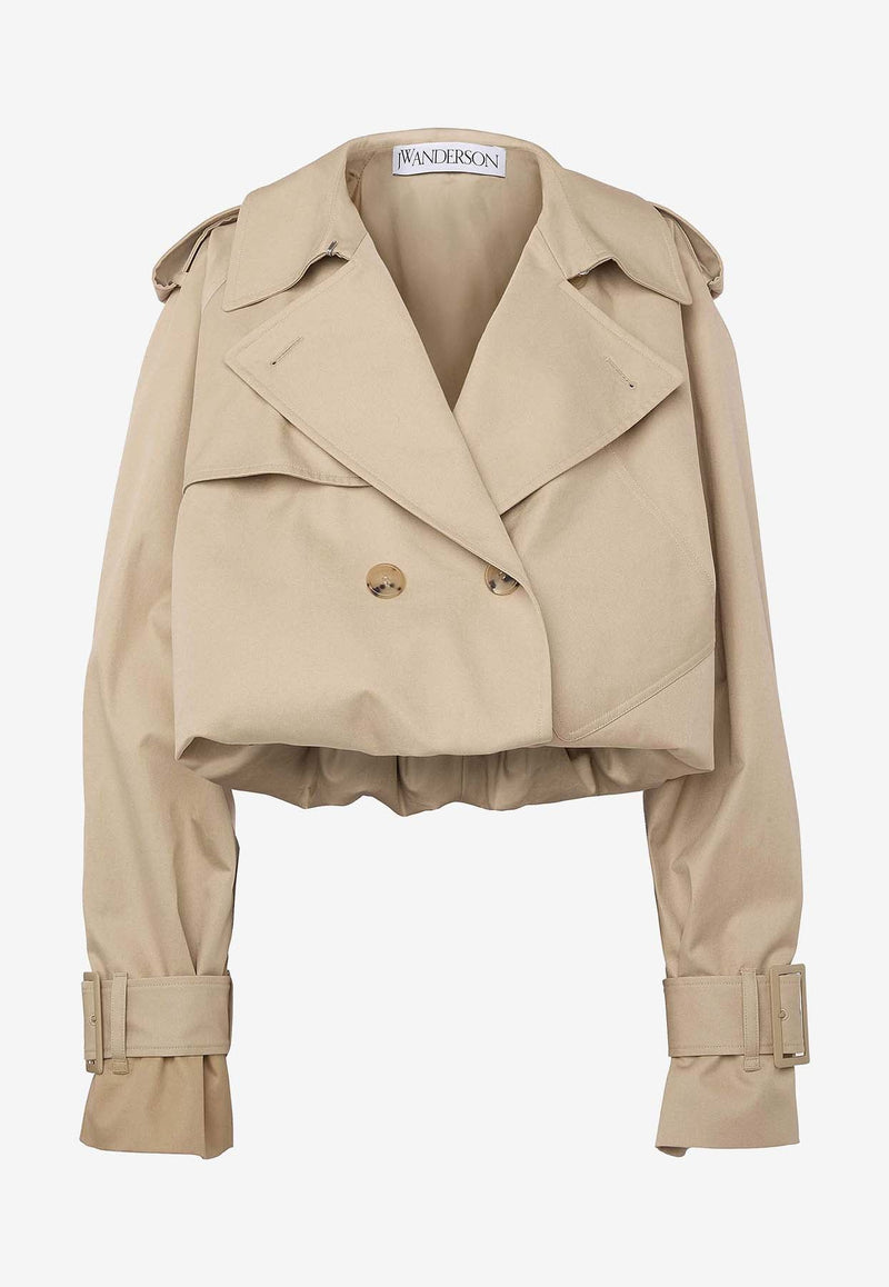 Cropped Trench Coat