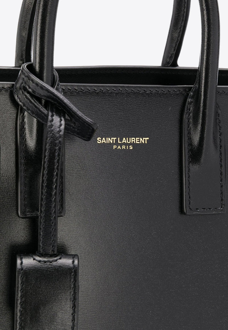 Sac De Jour Leather Tote Bag