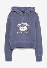 Logo Print Hooded Sweatshirt