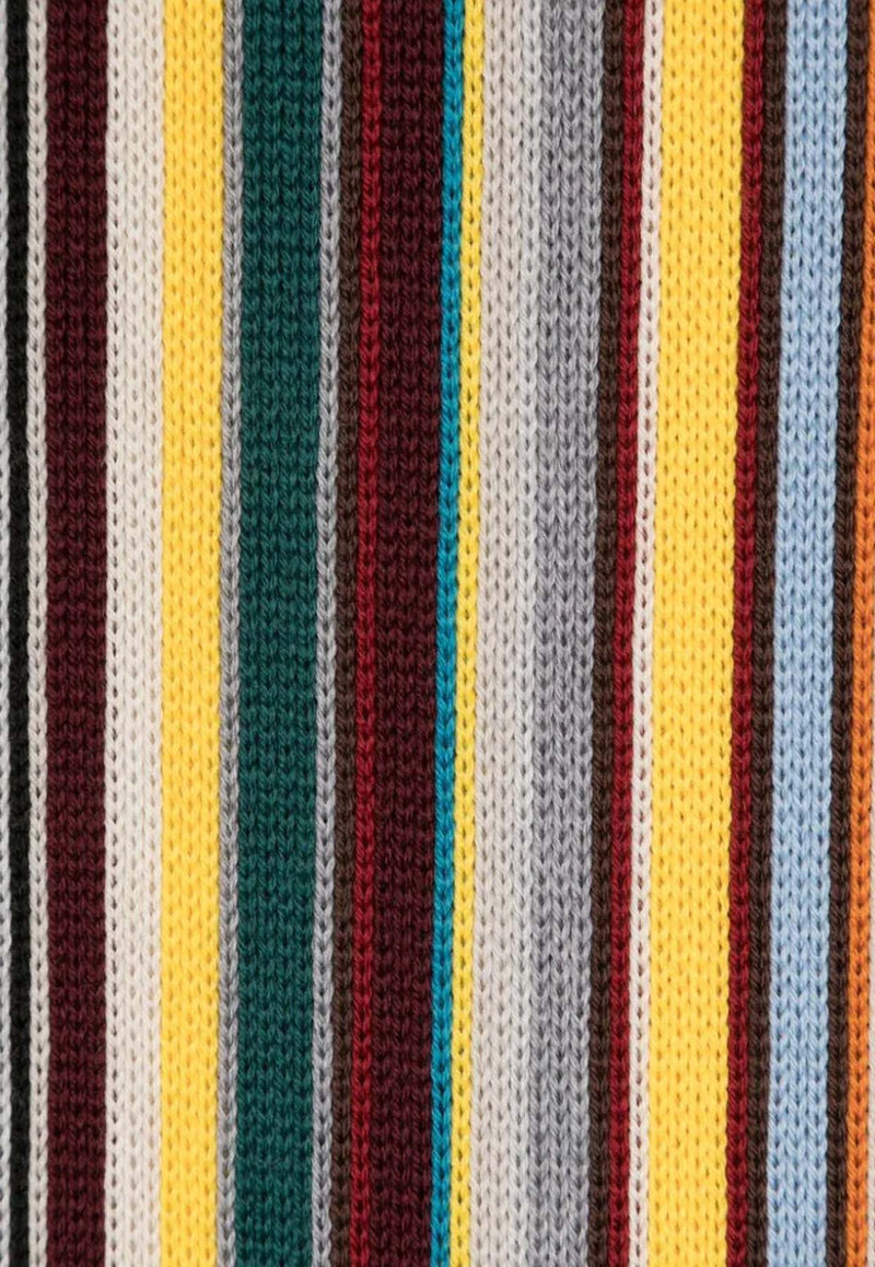 Signature Striped Scarf