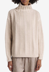 Vitalba Wool-Blend Turtleneck Sweater