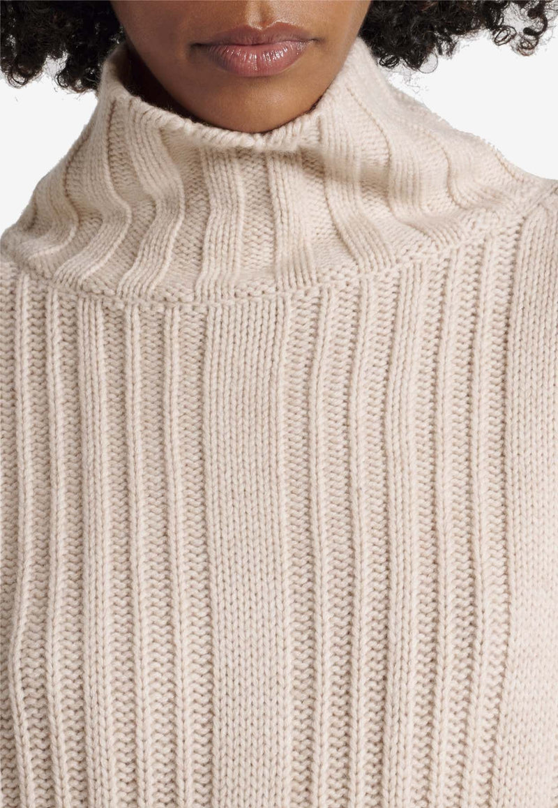 Vitalba Wool-Blend Turtleneck Sweater