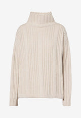 Vitalba Wool-Blend Turtleneck Sweater